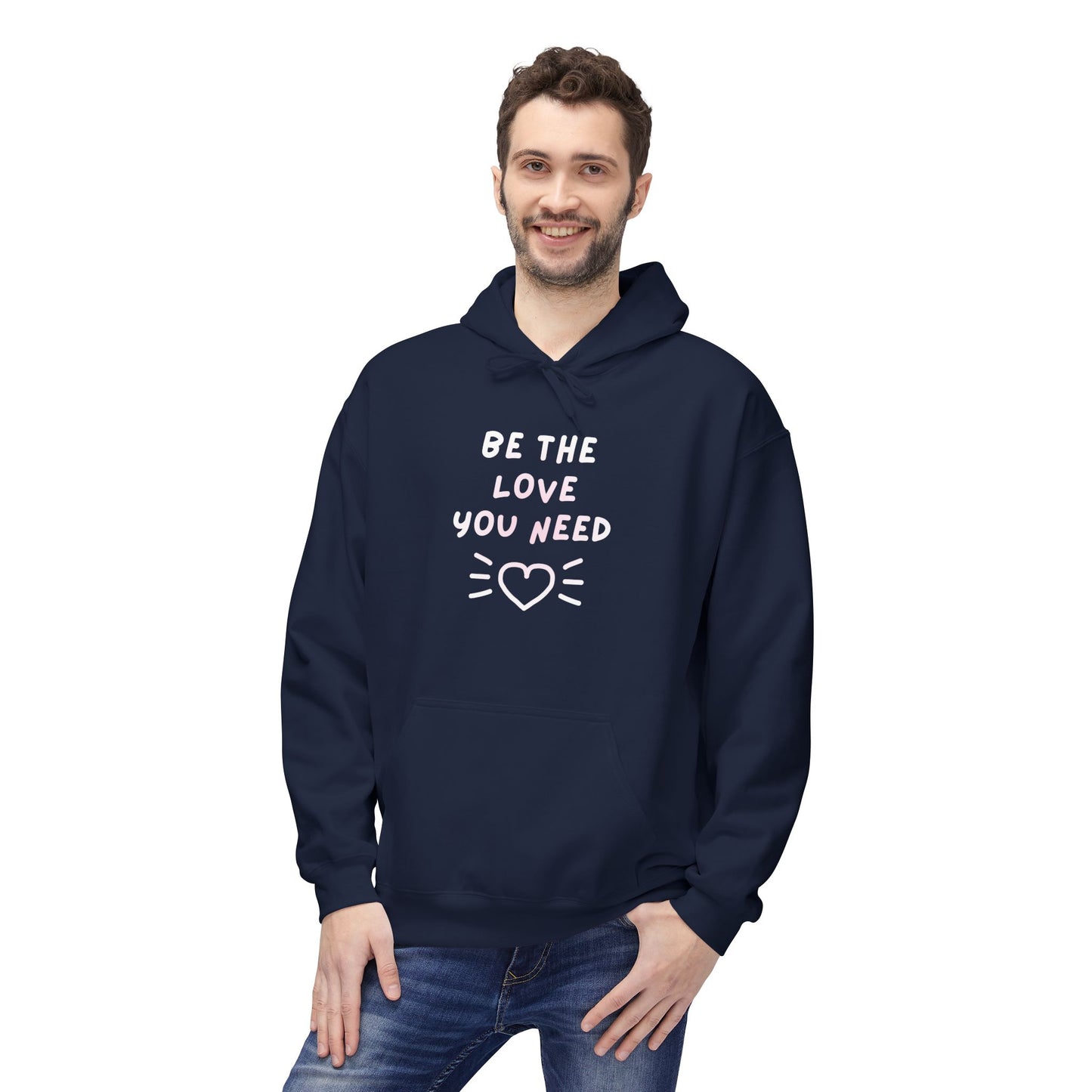 BE THE LOVE - Soft Fleece Hoodie