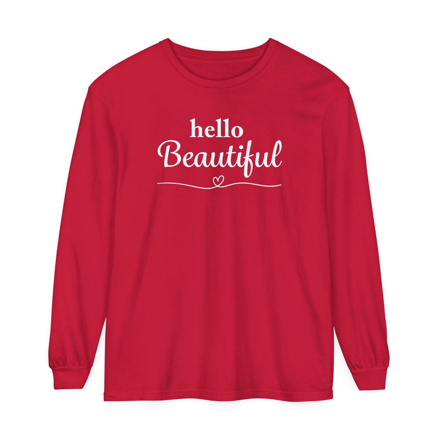 HELLO BEAUTIFUL - long sleeved tee