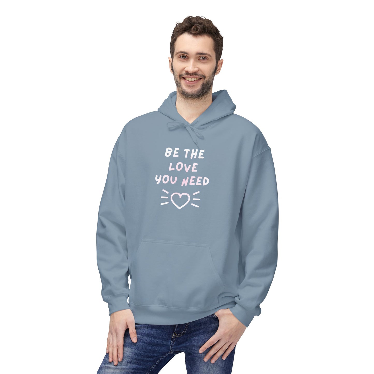 BE THE LOVE - Soft Fleece Hoodie