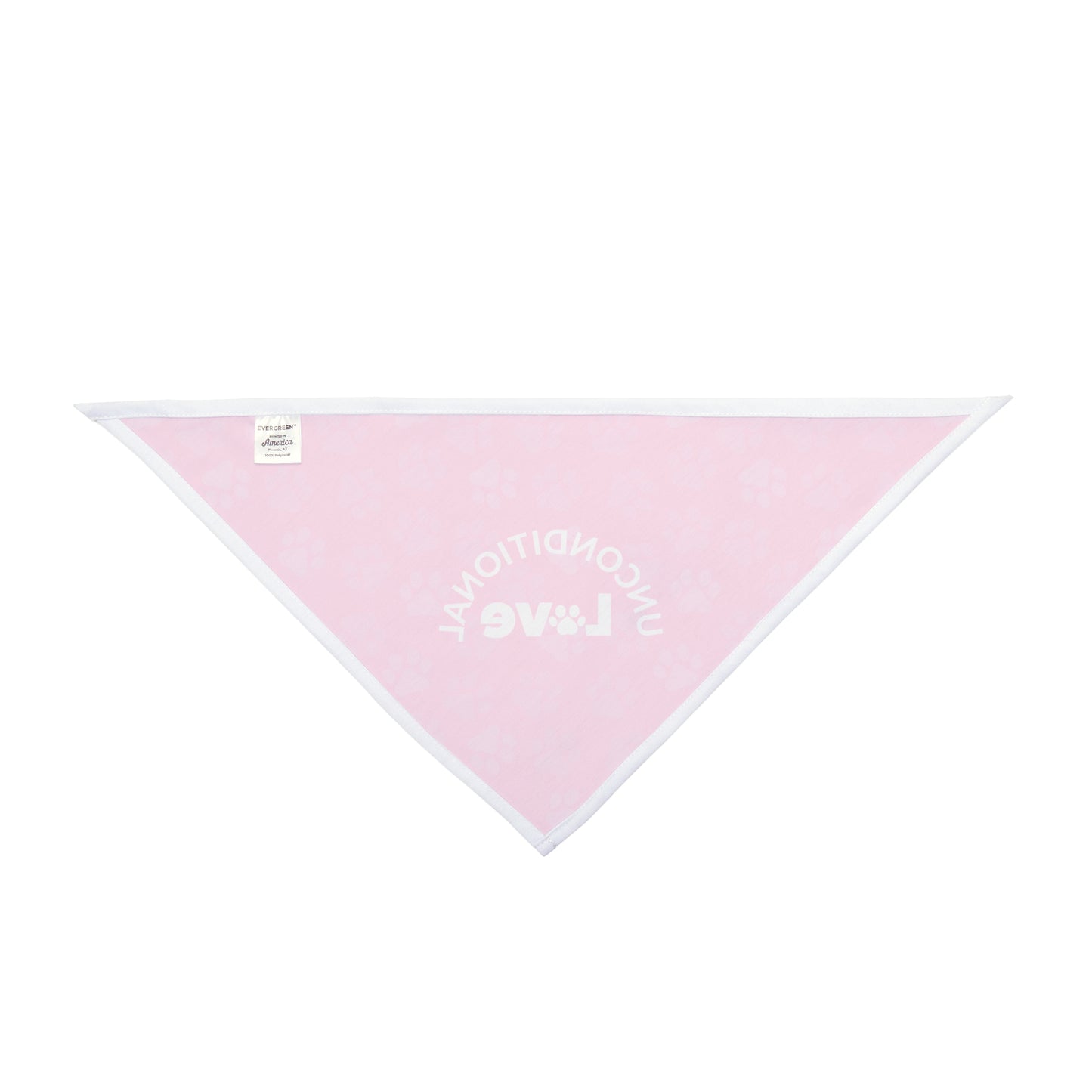 Unconditional Love 2 Pet Bandana Pink