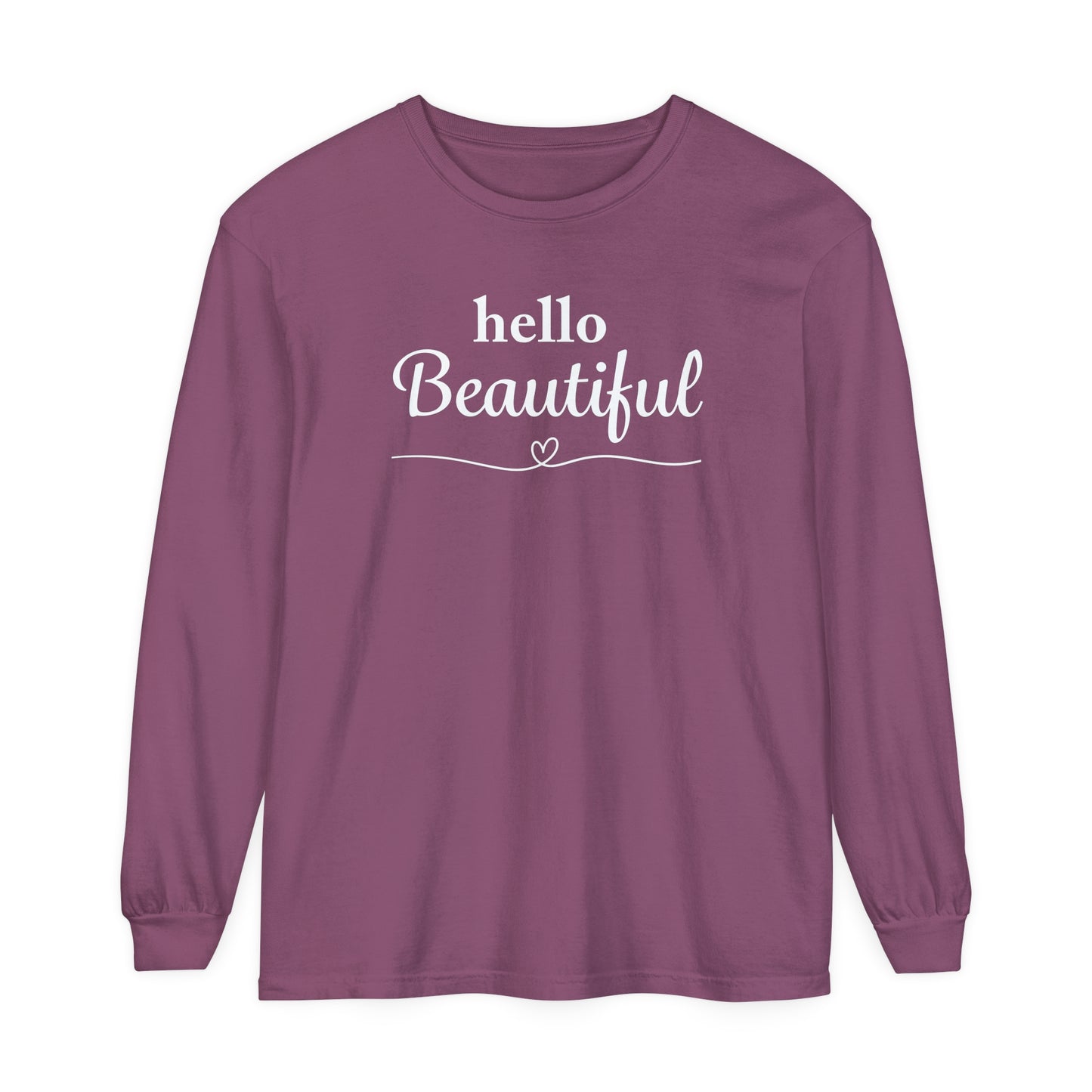 HELLO BEAUTIFUL - long sleeved tee