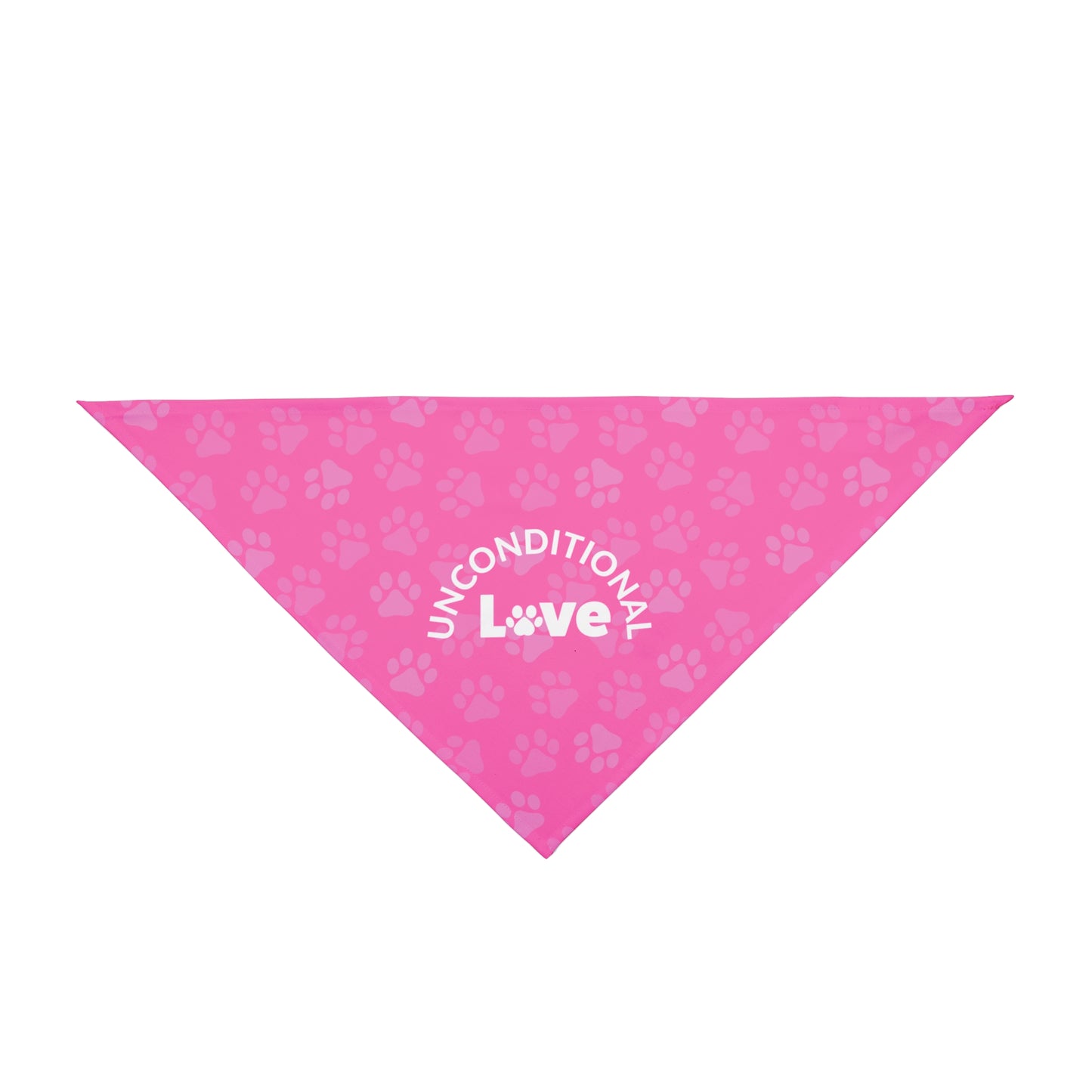 Unconditional Love 2 Pet Bandana Pink