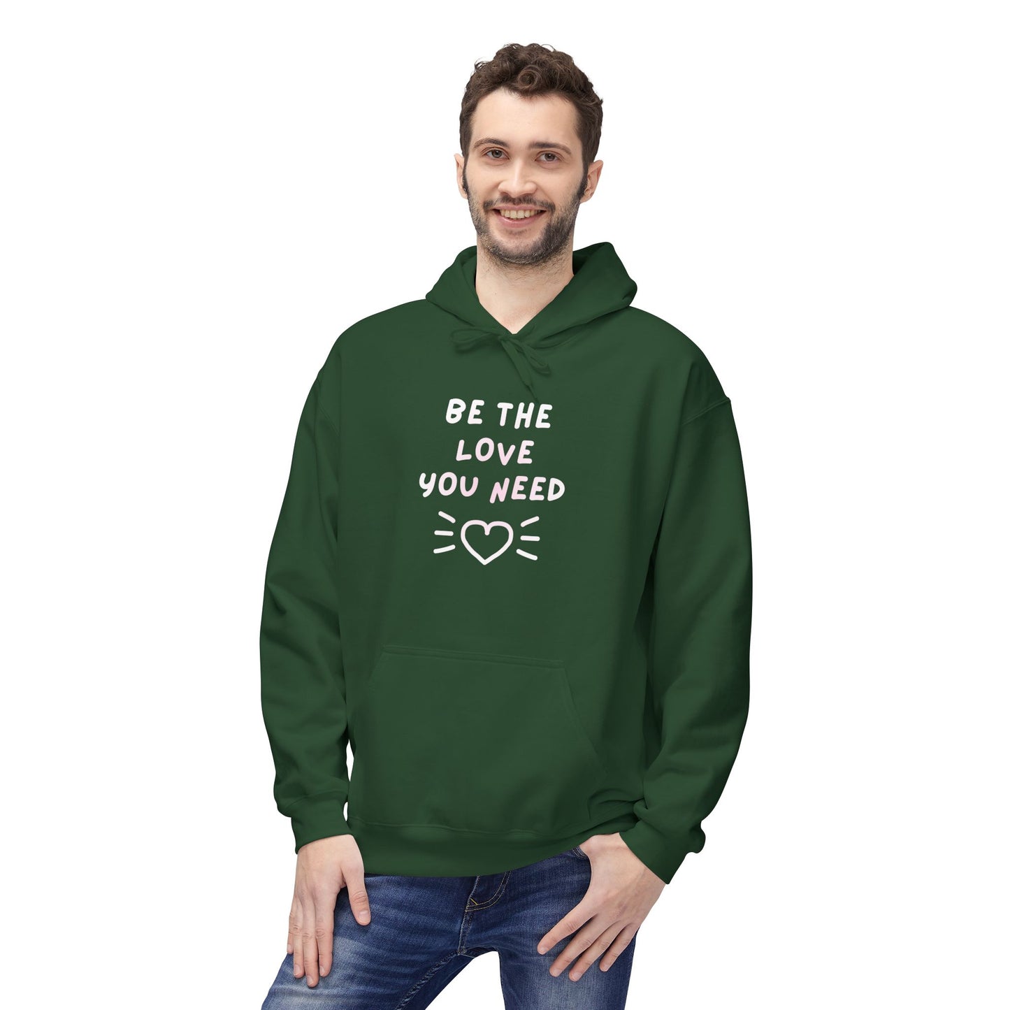 BE THE LOVE - Soft Fleece Hoodie