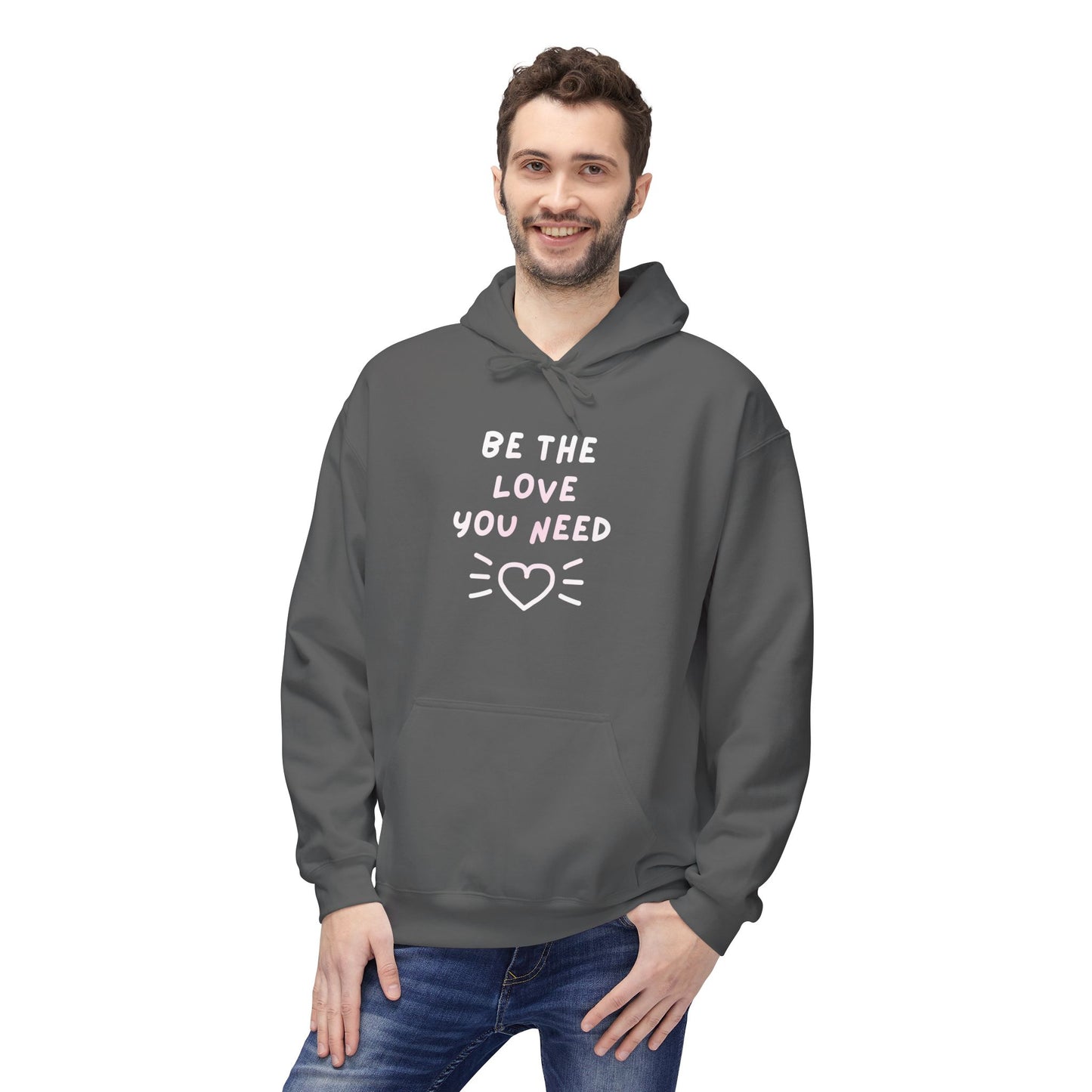 BE THE LOVE - Soft Fleece Hoodie