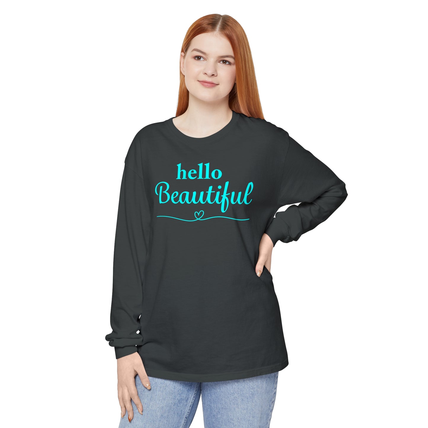 HELLO BEAUTIFUL - long sleeved tee