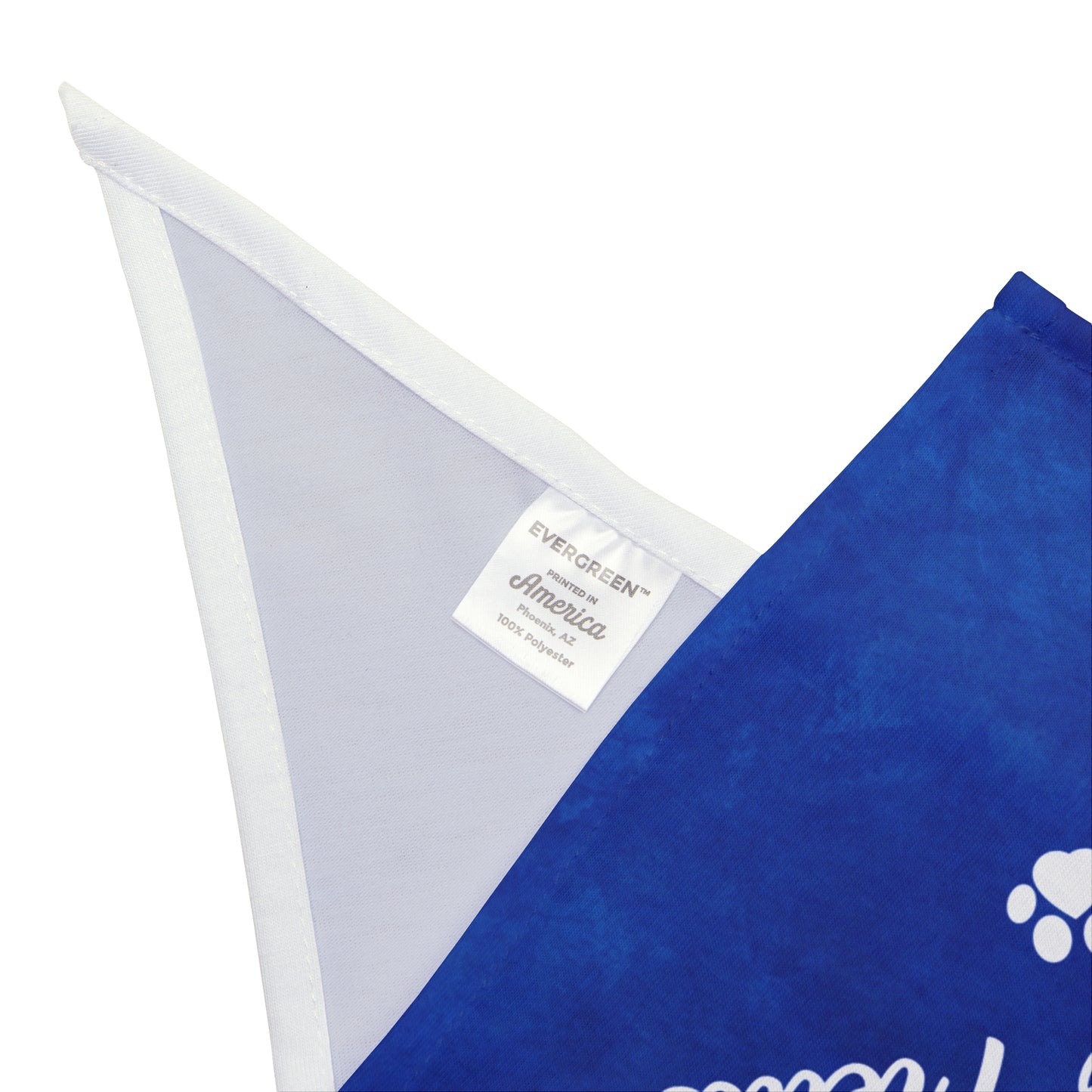 Love & Treats Pet Bandana Blue