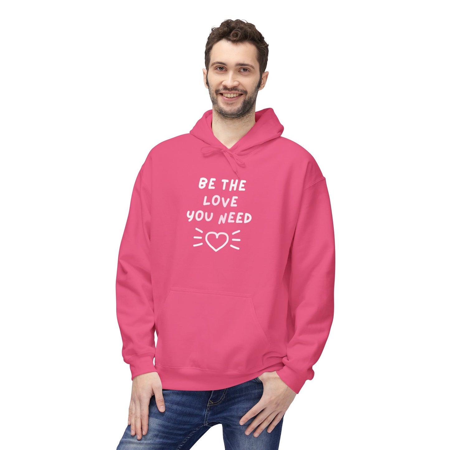 BE THE LOVE - Soft Fleece Hoodie